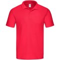 Heren Poloshirt Original Fruit of the Loom 63-050-0 rood